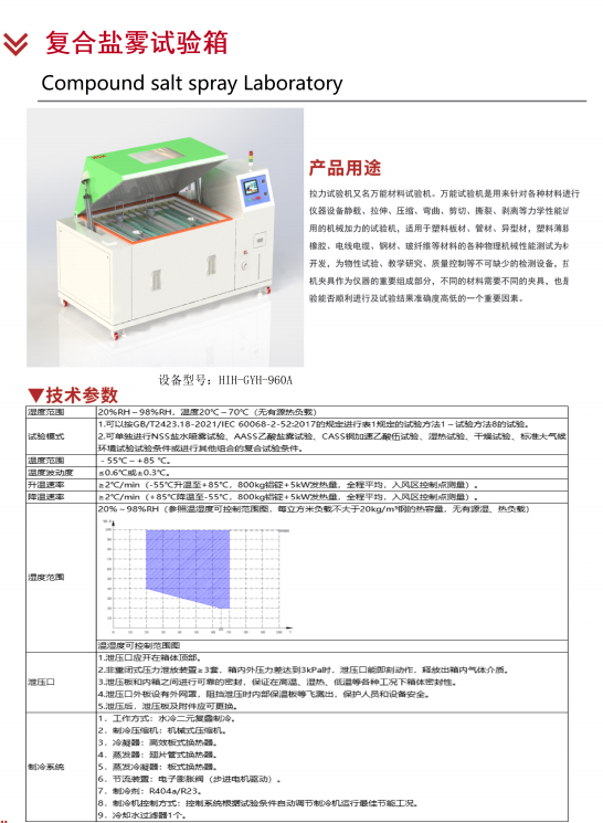 復(fù)合鹽霧試驗(yàn)箱